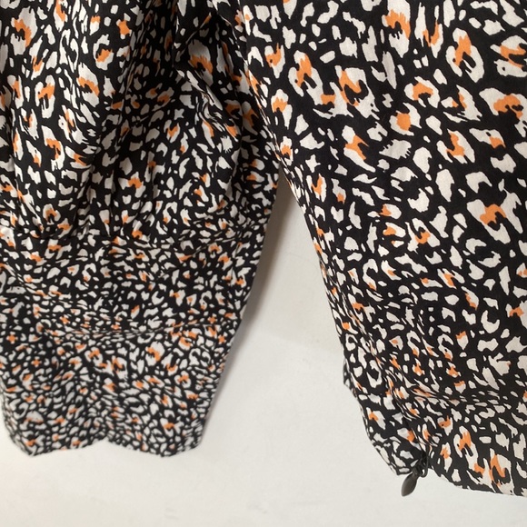 Topshop corset blouse in animal print crop Top , Size 8, NWT - Picture 12 of 14